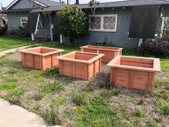 Woodworking Project Outdoor Planter Box Bar Cedar Redwood Custom Beautiful Gorgeous Garden Bed AC unit pool equipment heater cover privacy wall