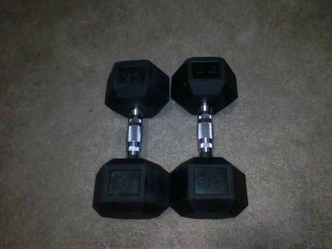 30 Pound Dumbells