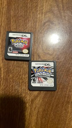 Pokemon Platinum & Pearl DS Games