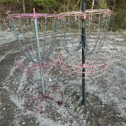 Frisbee Golf Baskets 