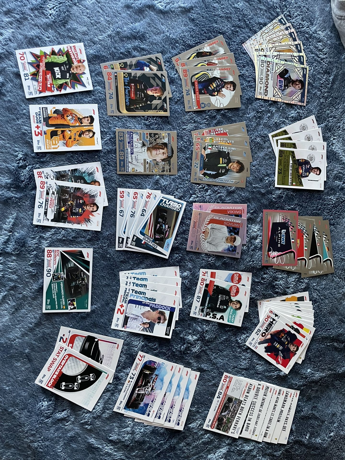 F1 Card Lot