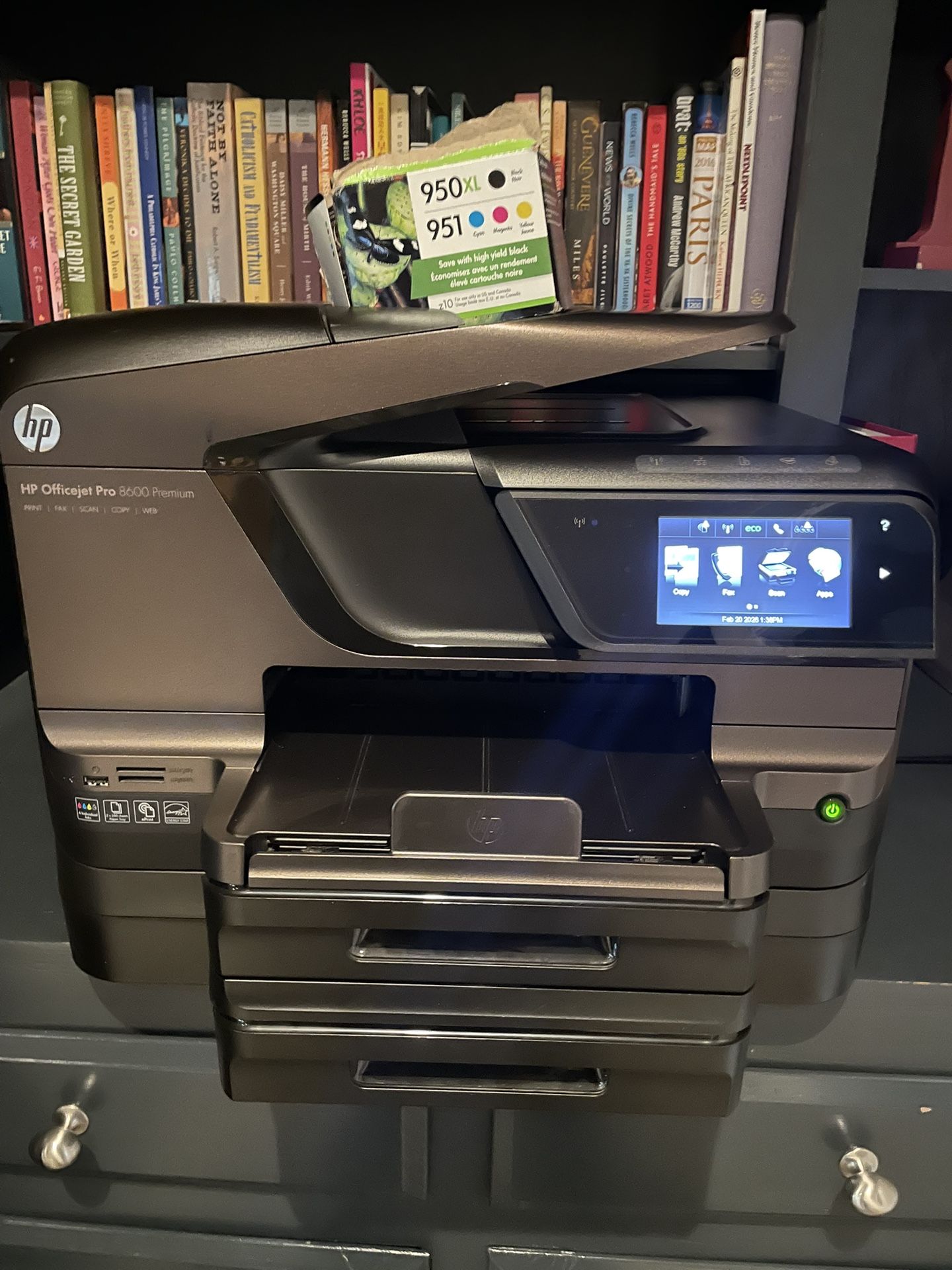 HP Office Jet Pro All In One Color Printer, Copier, Scanner
