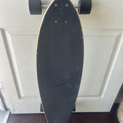 40” Long Skateboard + Carver Surf Adapter Trucks