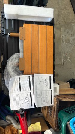 Shower Bench - Teak