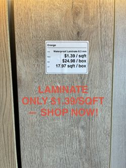 Waterproof Laminate Flooring 8.3mm