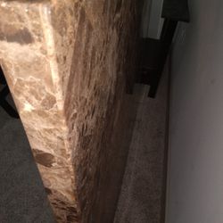 Black Walnut Marble Table