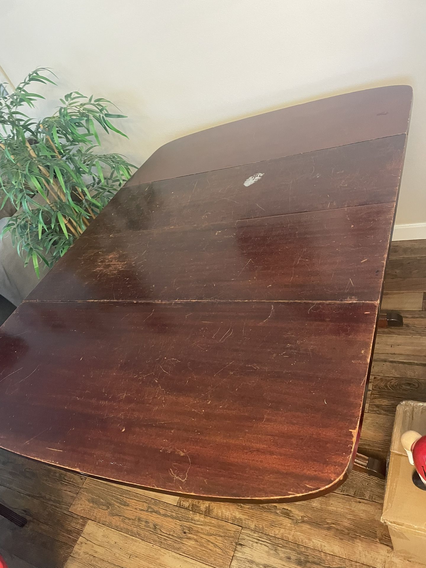 🌻 Vintage Duncan Phyfe Drop-Leaf Dining Table