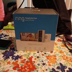 Ring Peephole Camera Doorbell - Perfect For Apartments And Front Doors
