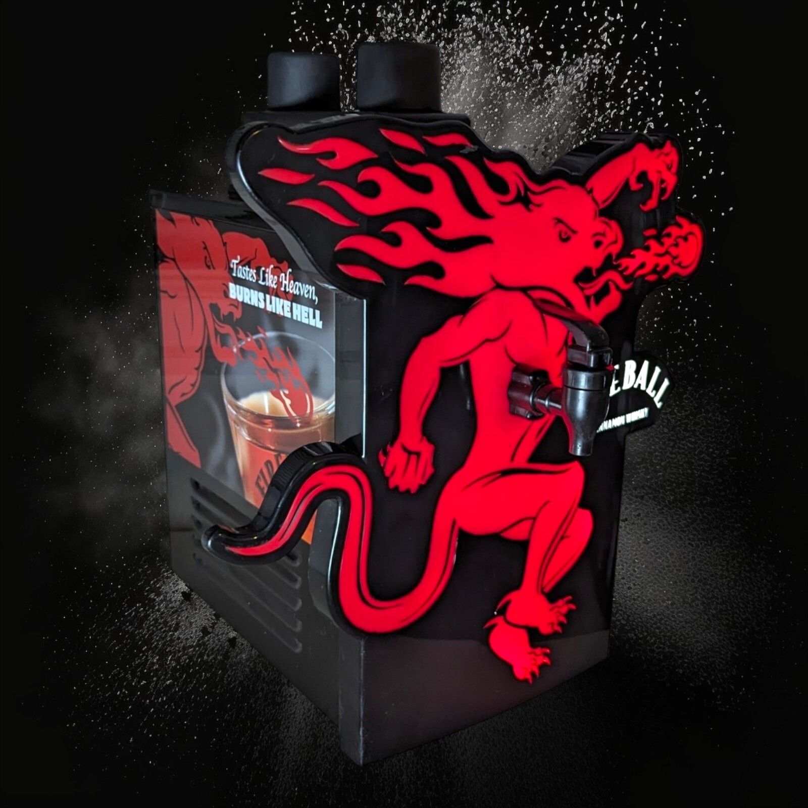 Fireball two bottle chiller machine item # NFCW0023