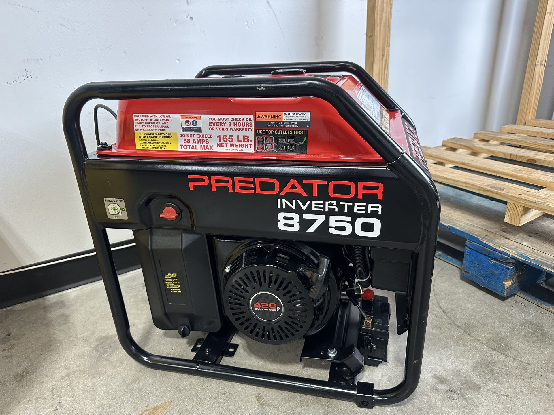 Predator Generator 8750w