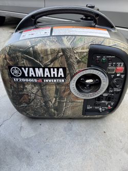 Yamaha Ef2000 Camo Generator Great Condition Low Hours Sand Very Quiet