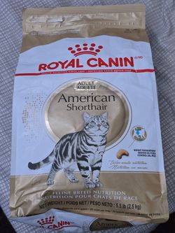 Cat food 5.5lb