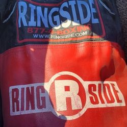 Ringside Professional Punching Bag Leather In Great Shape 