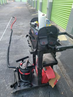 detail cleaning setup