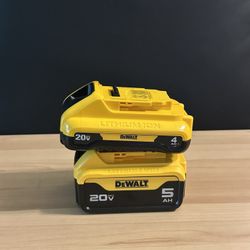 DeWALT XR Batteries 