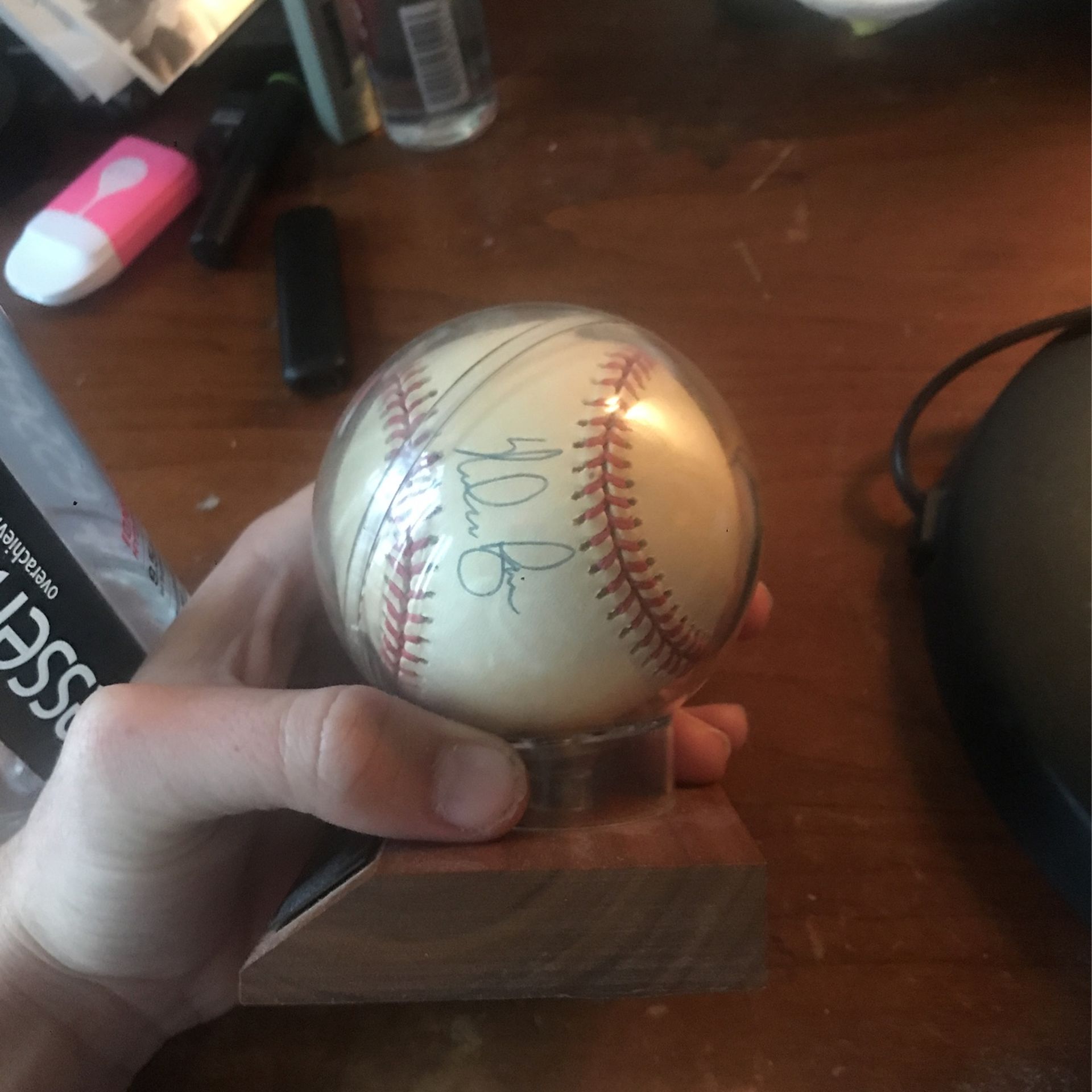Nolan Ryan Signed Baseball