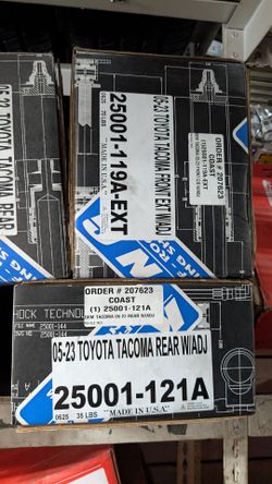 King 2.5 Shocks Available For 2005-23 Tacoma Available Today