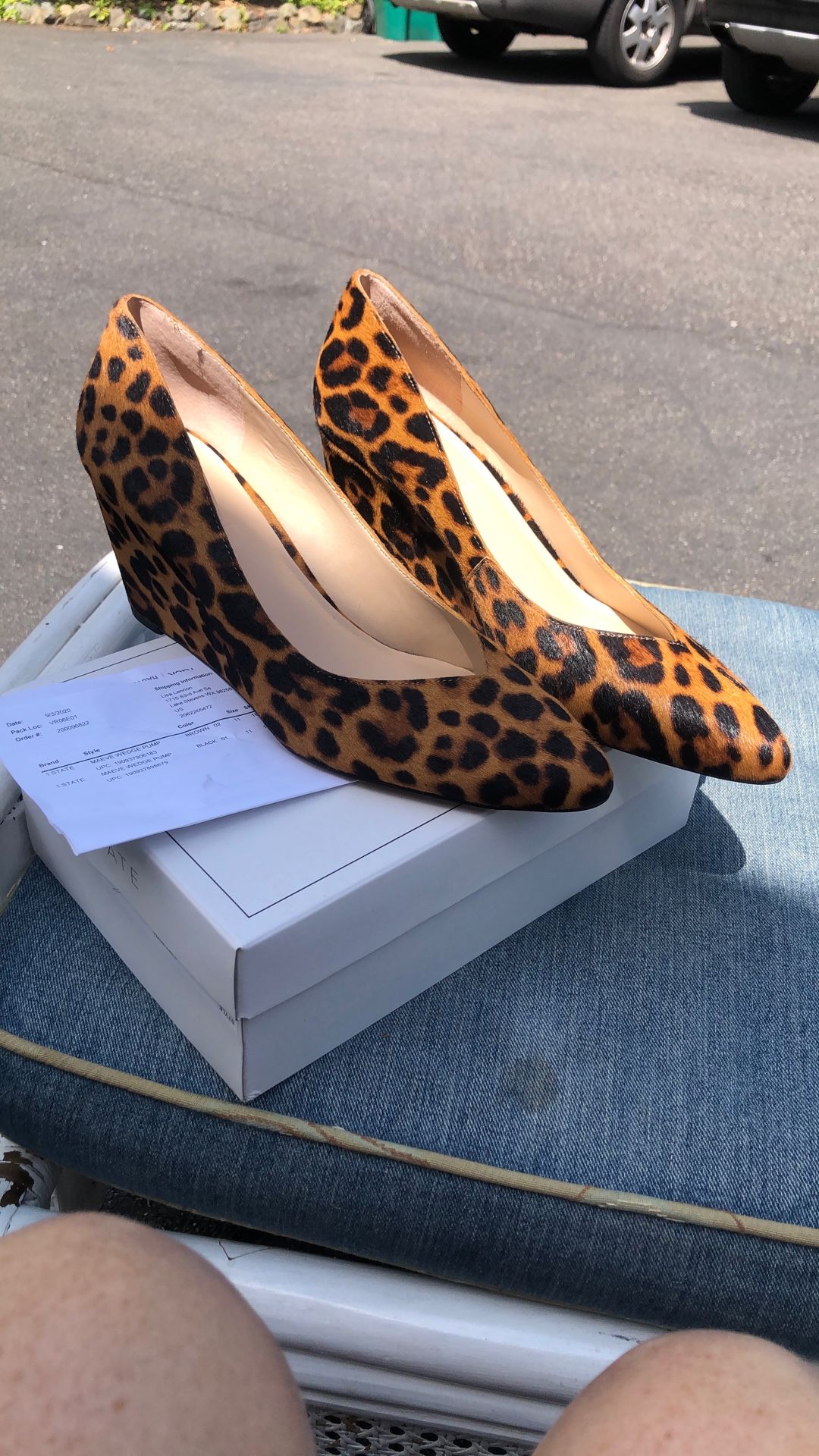 New 1 State Cow Hair Wedge Size 11
