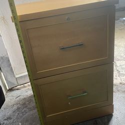 2 Drawer Storage Cabinet