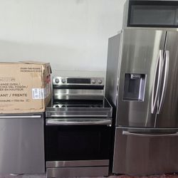 Stainless Steel Kitchen Appliances Delivery Available 
