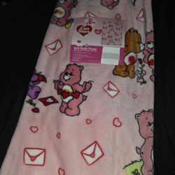 Carebear Valentines Blanket 