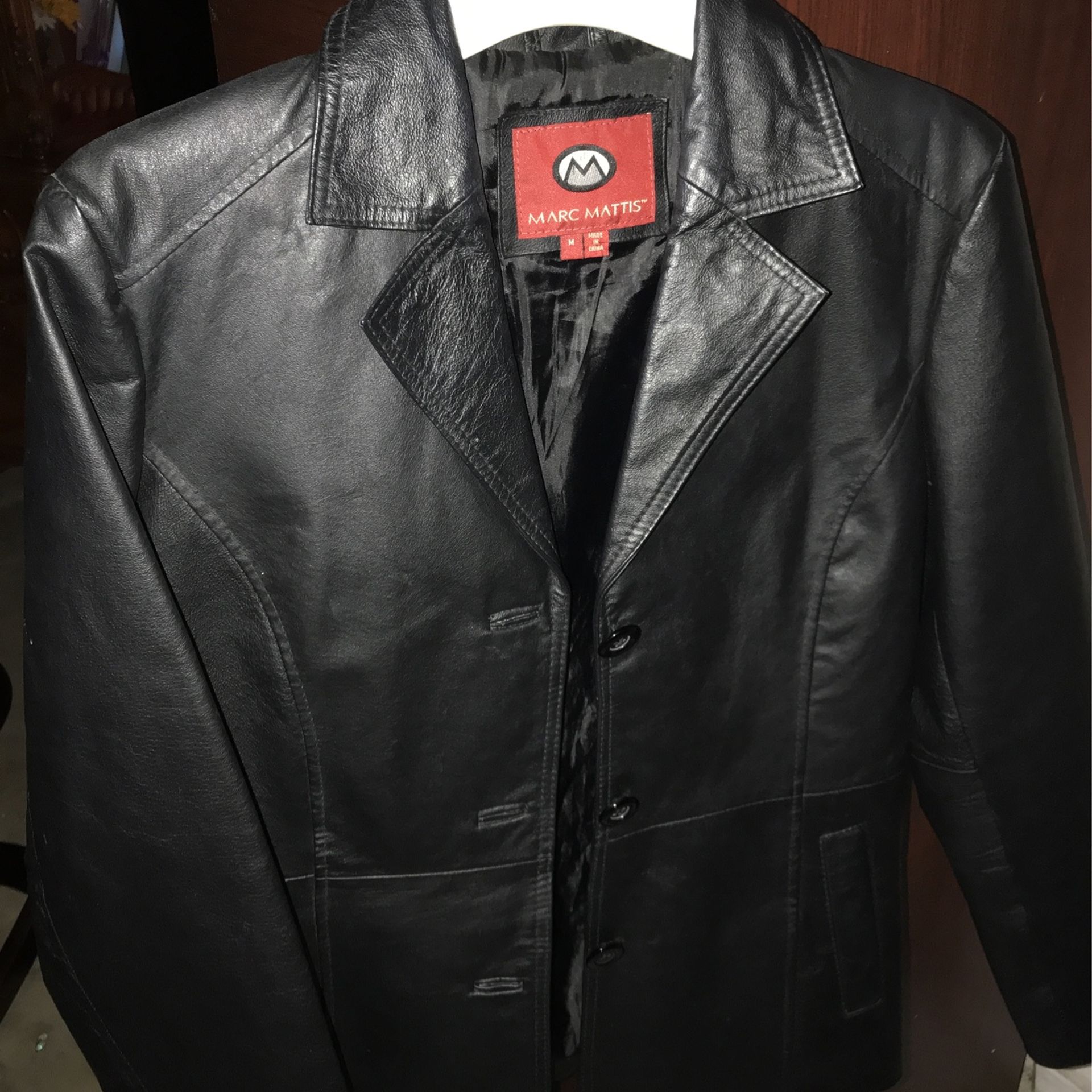 Ladies Leather Coat