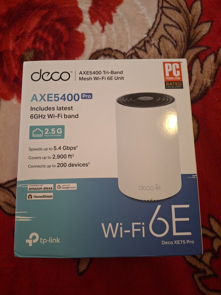 Tplink Deco AXE5400 Nuevo En Caja Avierta