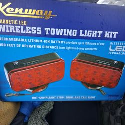 Wireless tow light kit