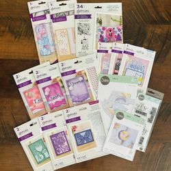 Large Lot 15 Full Sets of Stamp & Die Sets ONLY $4 Each (READ DESCRIPTION)