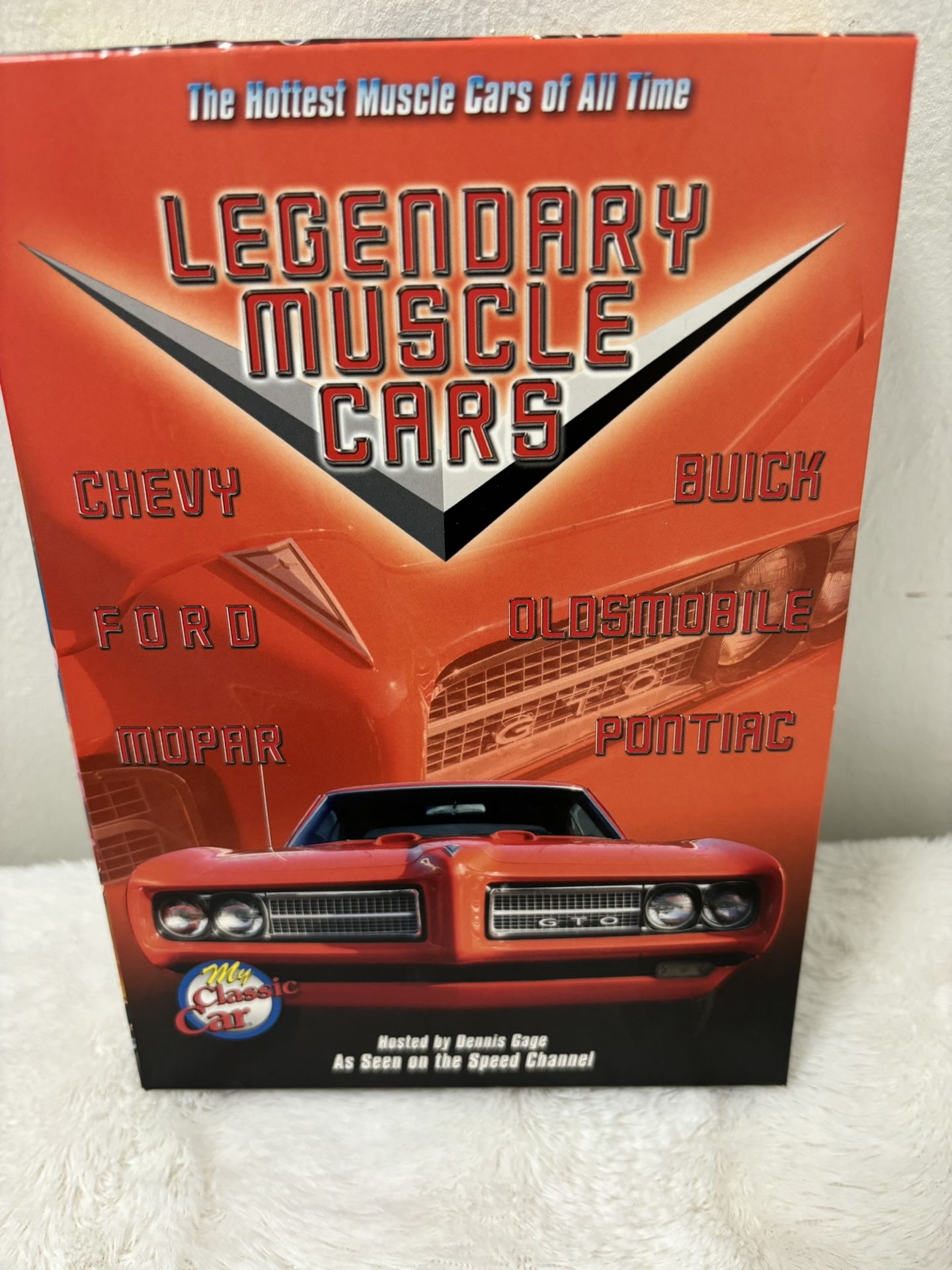 Set Of Six Legendary Muscle Cars DVDs In Box 