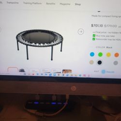 REDUCED...BELLICON REBOUNDER FOLDING LEGS 400.00 OBO