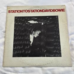 David Bowie Station to Station LP Vinyl Record NM VG+ 1976 original pressing