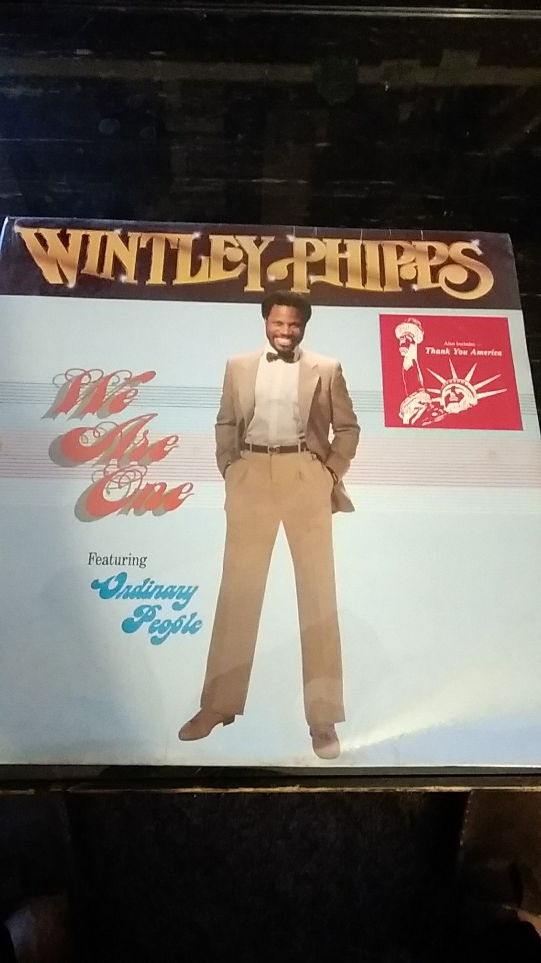 Wintley Phipps We Are One vinyl album