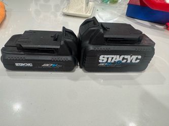 Stacyc 20V Max Li-Ion Battery Pack – Lot of 2
