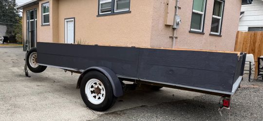 6’x12’ heavy duty utility trailer. Title in hand