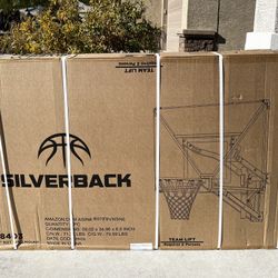 Goalrilla Silverback NXT 54" Wall Mounted Adjustable-Height Basketball Hoop With QuickPlay Design