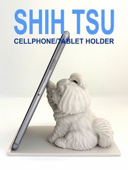 Adorable Shih Tzu Phone Holder - Cute Dog Cellphone Stand - Perfect Gift for Shih Tzu Moms!