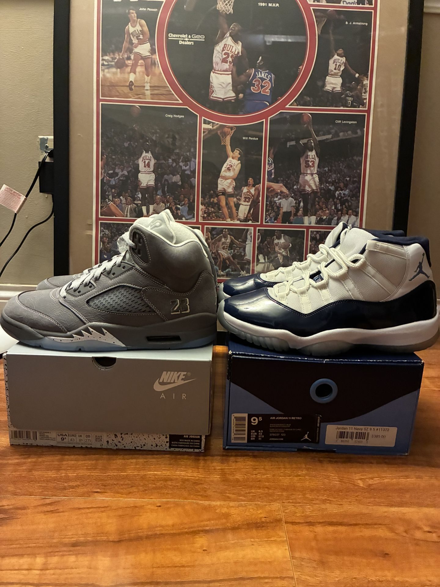 Jordan 11 Wolf Grey Jordan 11 Unc