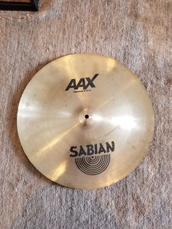 Sabian China trash cymbal drum set
