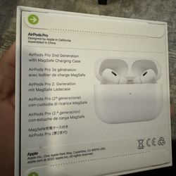SEALED AIRPOD PROS 2ND GEN NEW