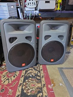 JBL PA Speakers – Pair