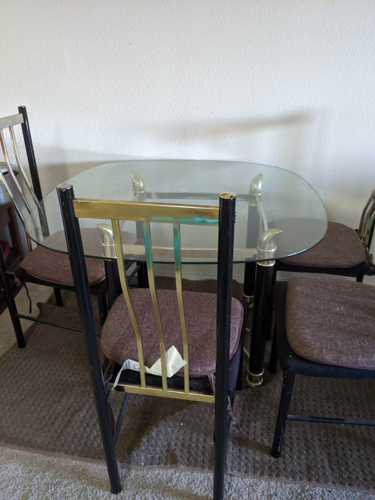 Glass Dining/Patio table for Sale