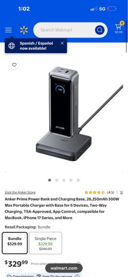 Brand New Anker Portable Multiple Charger