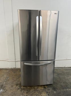 33" Wide LG French Door Refrigerator Stainless Steel