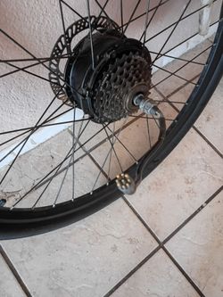 27.5 E-Bike Front & Rear Tires Motor
