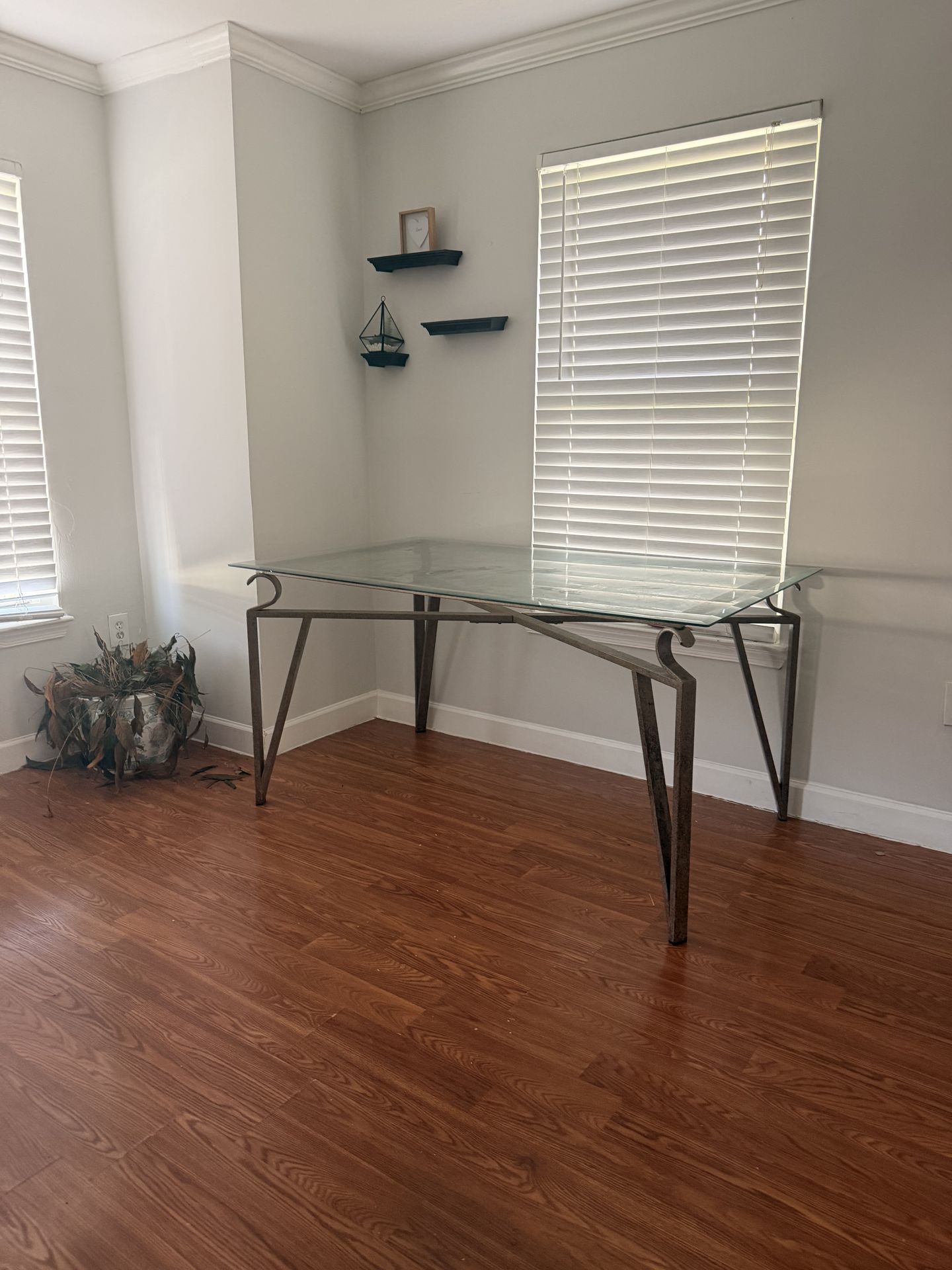 Modern Glass Table Only