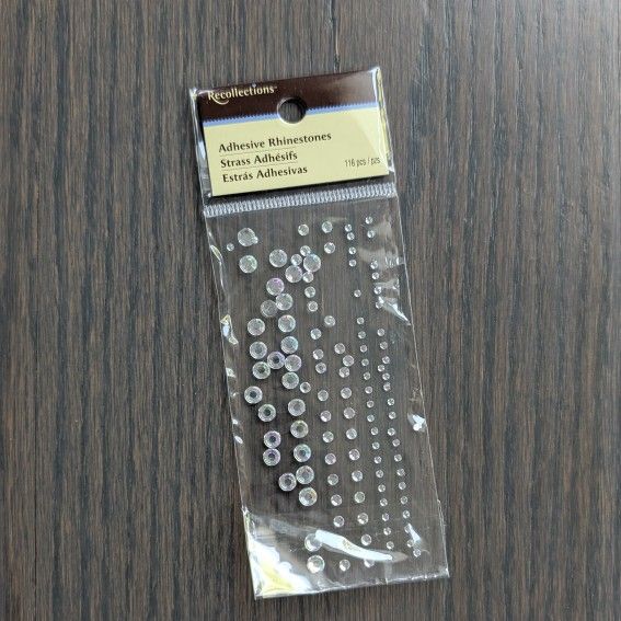 Recollections Rhinestones Adhesive