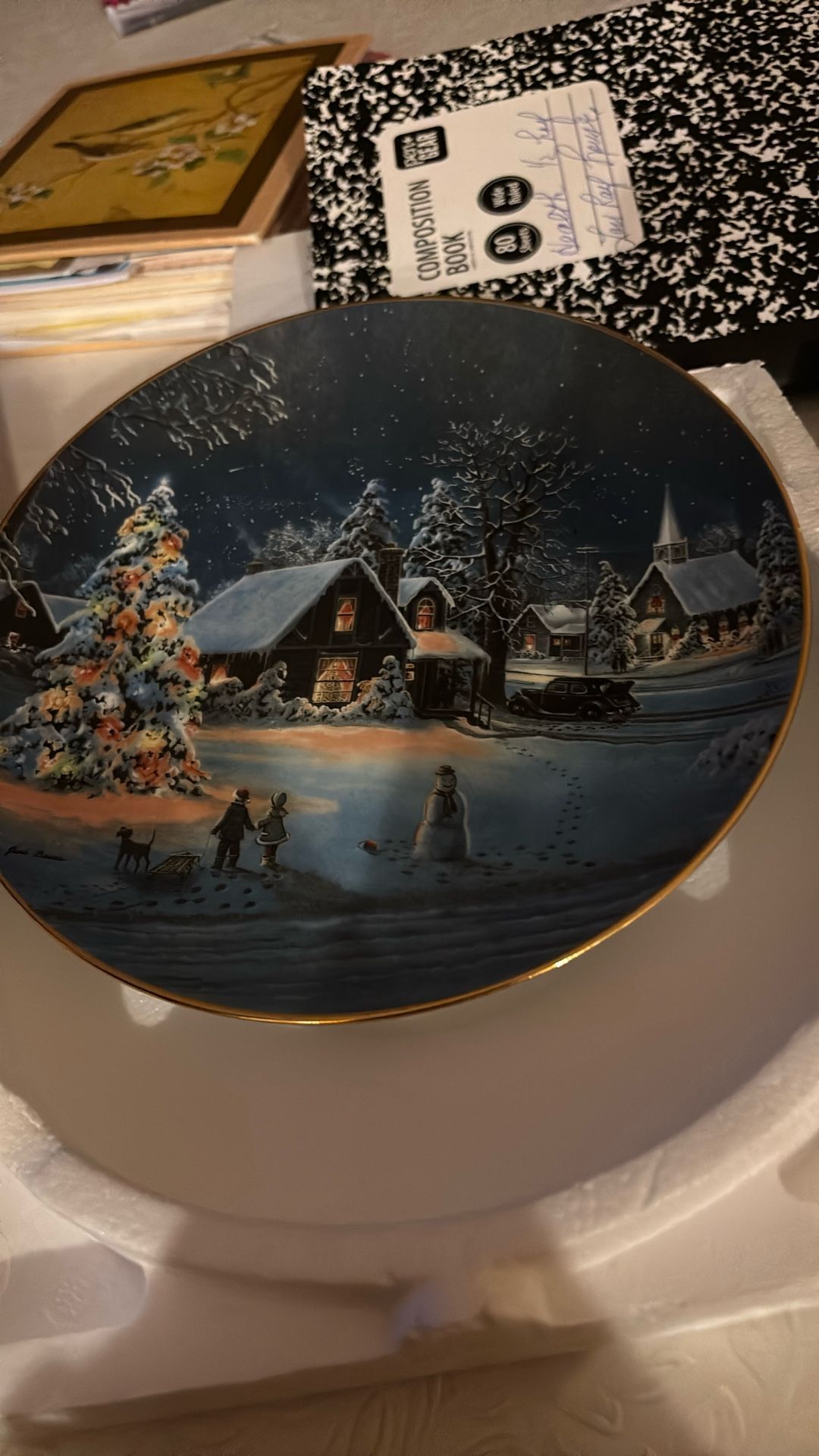 “Oh Christmas Tree” Decorator Wall Plate