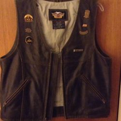 Harley Davidson Leather Vest