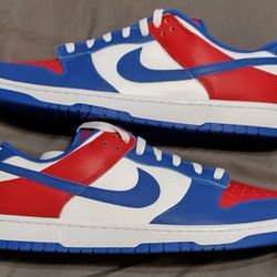 Nike Dunk Lows Custom "Captain America"